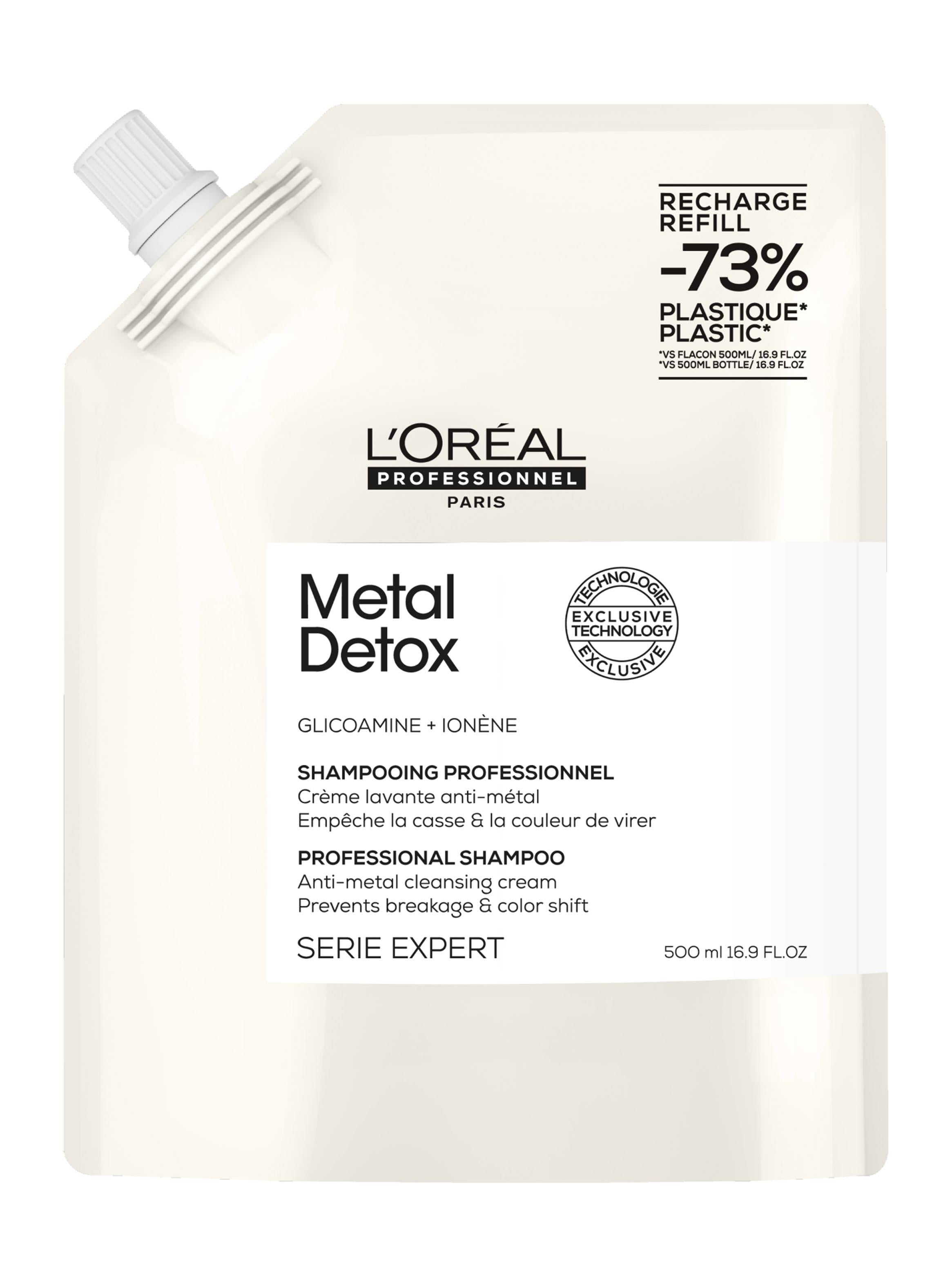 L'Oréal Metal Detox Shampoo Refill 500ml